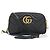 Gucci Borsa a tracolla Small Matelassé Marmont Nera