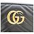 Gucci Borsa a tracolla Small Matelassé Marmont Nera - vista 7