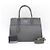 Prada Borsa Tote e Borsa a Spalla Paradigma in Pelle Saffiano Grigio