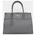 Prada Borsa Tote e Borsa a Spalla Paradigma in Pelle Saffiano Grigio - vista 2