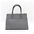 Prada Borsa Tote e Borsa a Spalla Paradigma in Pelle Saffiano Grigio - vista 5