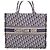 Dior Borsa Book Tote grande ricamata Oblique