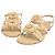 Chanel Sandali a infrascarpa Camellia Beige