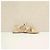 Chanel Sandali a infrascarpa Camellia Beige - vista 5