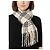 Burberry Sciarpa Muffler Slim in misto lana di alpaca a quadri