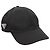 Prada Baseball-Kappe aus Nylon mit Dreiecks-Logo Schwarz