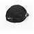 Prada Baseball-Kappe aus Nylon mit Dreiecks-Logo Schwarz - Ansicht 3