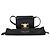 Céline Mini Claude in vitello lucido nero