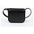 Céline Mini Claude in vitello lucido nero - vista 4