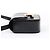 Céline Mini Claude in vitello lucido nero - vista 5