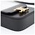 Céline Mini Claude in vitello lucido nero - vista 8