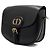 Dior Borsa a spalla e crossbody Bobby Large in vitello morbido nero - vista 6
