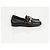 Chanel Mocassini Penny Coin da Donna Nero - vista 3