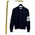 Thom Browne Diagonal Arm Band Milano Stitch Knit Navy