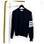 Thom Browne Diagonal Arm Band Milano Stitch Knit Navy - Ansicht 2