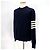 Thom Browne Diagonal Arm Band Milano Stitch Knit Navy - Ansicht 3