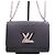 Louis Vuitton Borsa a tracolla Twist MM Chain Black