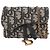 Dior Borsa a tracolla Saddle Pouch in jacquard Oblique Blu