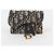 Dior Borsa a tracolla Saddle Pouch in jacquard Oblique Blu - vista 2