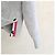Thom Browne Graues Sweatshirt aus Baumwolle mit diagonalem Armband - Ansicht 10