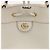 Gucci Picca borsa secchiello in pelle Ophidia White - vista 3