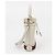 Gucci Picca borsa secchiello in pelle Ophidia White - vista 6