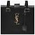Autre Marque Borsa a Tracolla Cabas Small Leather Tote Black Gold - vista 3