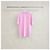 Balenciaga Upside Down T-Shirt mit besticktem Logo Rosa XS - Ansicht 3