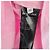 Balenciaga Upside Down T-Shirt mit besticktem Logo Rosa XS - Ansicht 9