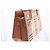Burberry Borsa Tote a Quadri Vintage - vista 3