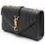 Autre Marque Borsa a tracolla a busta matelassé Monogram con catena dorata - vista 3