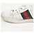 Gucci Ace Leder-Sneaker White Green - Ansicht 13