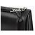Autre Marque Borsa a tracolla Sunset Medium in pelle liscia con catena Black Silver - vista 3