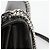 Autre Marque Borsa a tracolla Sunset Medium in pelle liscia con catena Black Silver - vista 8