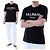 Balmain Rundes T-Shirt mit Signature-Logo-Print (Black)