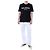 Balmain Rundes T-Shirt mit Signature-Logo-Print (Black) - Ansicht 3