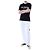 Balmain Rundes T-Shirt mit Signature-Logo-Print (Black) - Ansicht 6