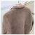Louis Vuitton Fleecejacke mit Lederbesatz Braun - Ansicht 5