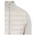 Moncler Gesteppter Wollcardigan mit Reißverschluss White - Ansicht 3