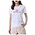 Moncler T-Shirt für Damen mit rosa Gummi-Logo-Patch - Ansicht 6