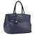 Miu Miu Hand Bag Vitellolux 2way Navy Gold Auth 210235A - Jerrillo