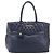 Miu Miu Hand Bag Vitellolux 2way Navy Gold Auth 210235A - Jerrillo - vista 2