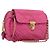 PRADA Chain Shoulder Bag Nylon Pink Gold Auth 210244 - Jerrillo