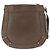Chloé Chloe Eden Shoulder Bag Leather Gray Gold Auth fm5505 - Jerrillo - vista 3