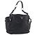 PRADA Shoulder Bag Leather Black Silver Auth 208520V - Jerrillo
