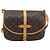 LOUIS VUITTON Monogram Saumur 30 Shoulder Bag M42256 LV Auth 209097V - Jerrillo - vista 3