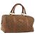 Céline Macadam Tote Bag Wildleder Braun