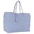 FENDI Celeria Tote Bag Leather Light Blue Silver 8BH088 Auth BA16789 - Jerrillo
