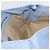 FENDI Celeria Tote Bag Leather Light Blue Silver 8BH088 Auth BA16789 - Jerrillo - vista 18