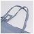 FENDI Celeria Tote Bag Leather Light Blue Silver 8BH088 Auth BA16789 - Jerrillo - vista 9
